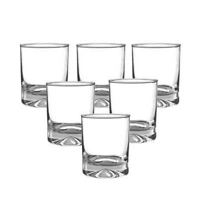 Imagen 2 del producto Set 6 Vasos Bajos Modelo Manhatan de 340mL Agua Tragos Jugo