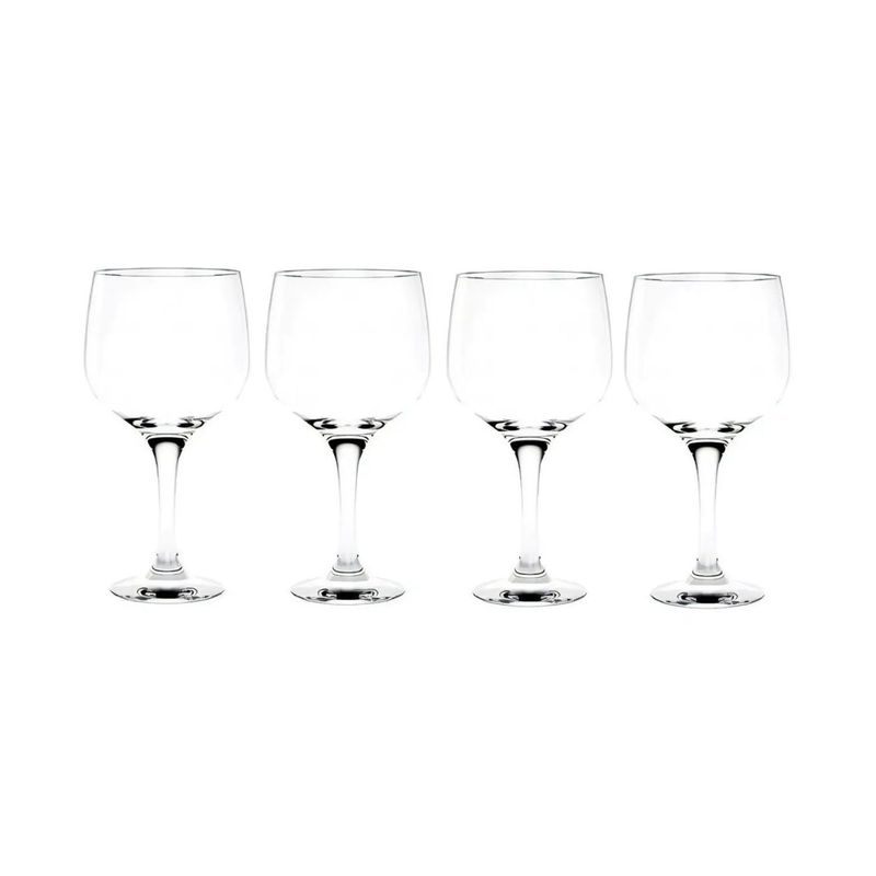 CRISTAR - Set 4 Copas Para Gin Tonic Cocktail Vidrio de 653 ml Tragos
