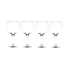 CRISTAR - Set 4 Copas Para Gin Tonic Cocktail Vidrio de 653 ml Tragos
