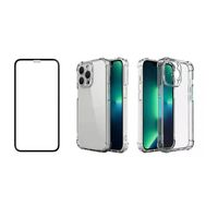 Carcasa Anti Golpes + Lamina Para iPhone 12 Pro Transparente