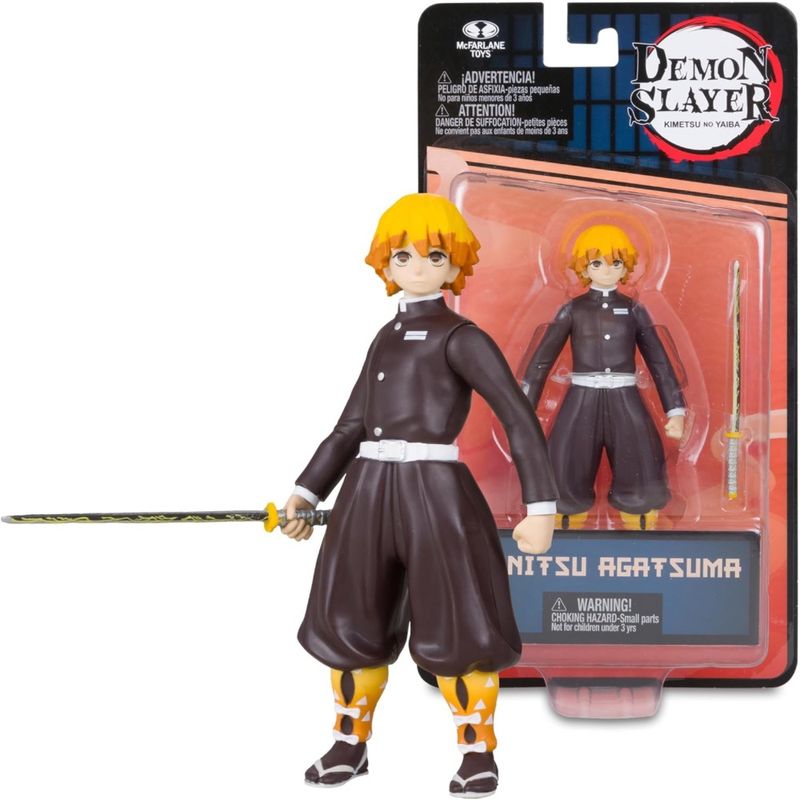 MCFARLANE TOYS - Demon Slayer Figura 13 Cm. - Zenitsu Agatsuma