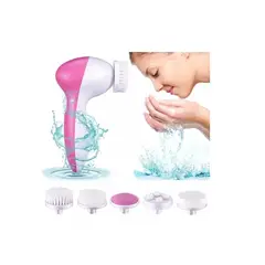 GENERICO - Cepillo Limpiador Cuidado Facial Eléctrico 5en1 Cara Cuerpo