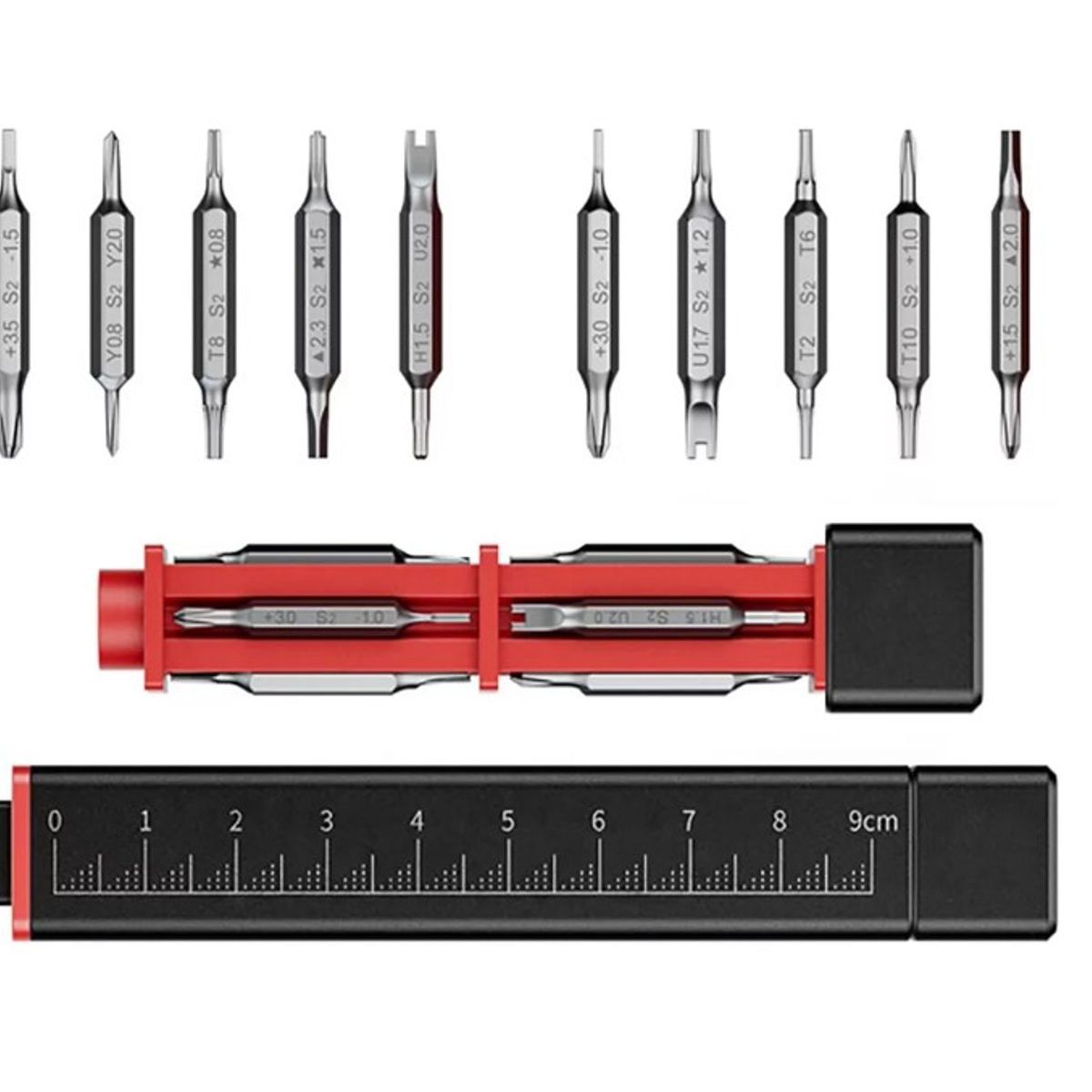 GENERICO - Set Destornillador De Precision Mini Juego 21 Piezas