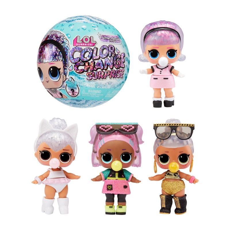 LOL SURPRISE - Muñeca Lol Glitter En Bola Sorpresa Con Accesorios