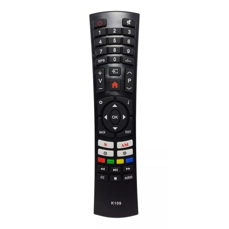 GENERICO - Control Remoto Compatible Para Kioto Smart Tv Tecla Netflix Youtube