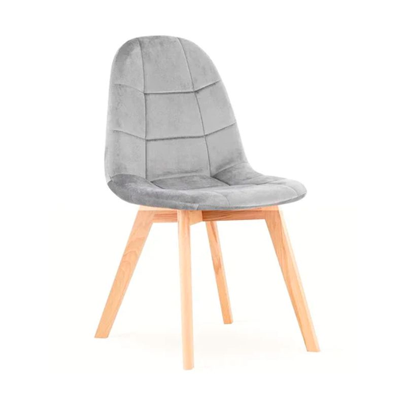 GENERICO - Silla Eames Estilo Capitone GRIS