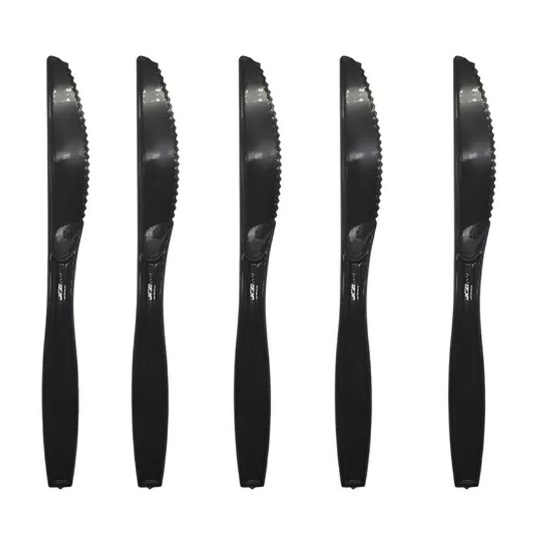 GENERICO - Cuchillo Plastico Cuchillos Desechable Servicio De Cubiertos