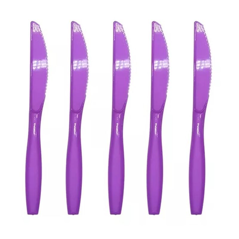 GENERICO - Cuchillo Plastico Cuchillos Desechable Servicio De Cubiertos