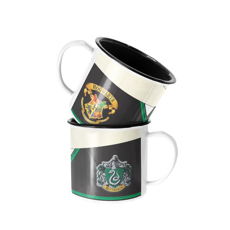 SM - Taza Enlozada Lechera Casa Slytherin - Harry Potter SM