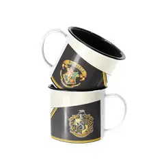 SM - Taza Enlozada Lechera Casa Hufflepuff - Harry Potter