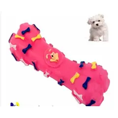 GENERICO - Hueso Para Perro Con Huellas Y Sonido