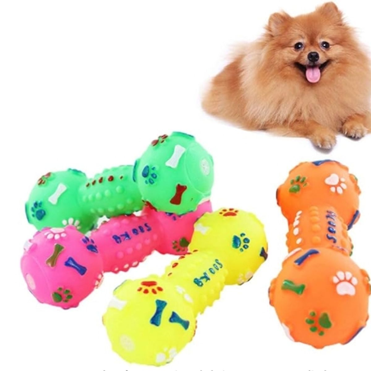 GENERICO - Juguete Para Perro De Vinilo Para Sonar Mascotas Set 3