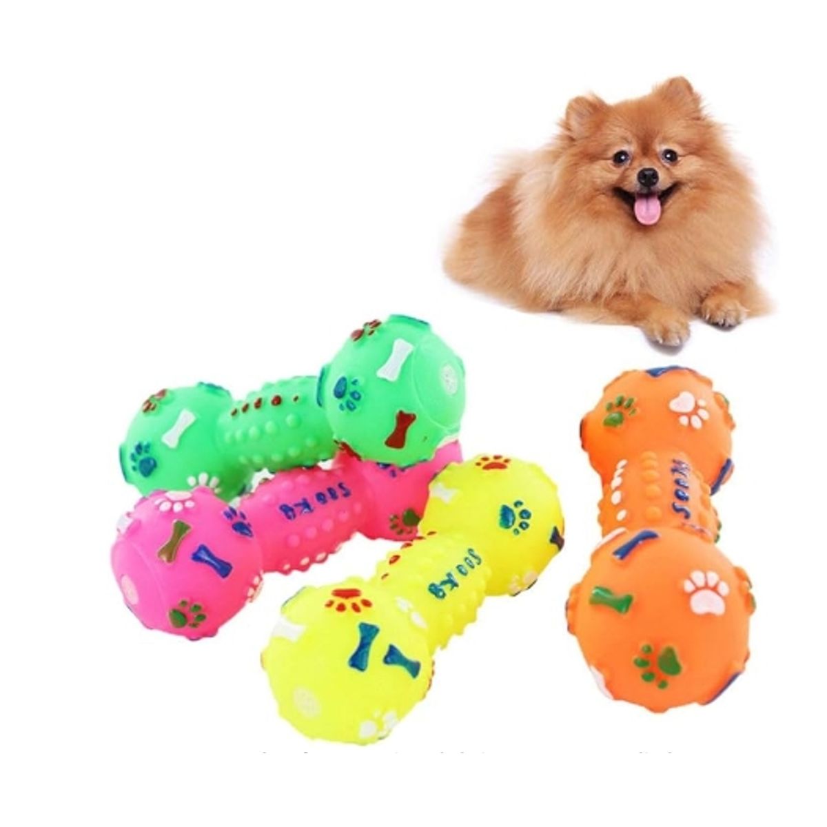 GENERICO - Juguete Para Perro De Vinilo Para Sonar Mascotas Set 3
