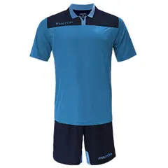 MACRON - Uniforme Fútbol Roma Celeste-Azul Marino