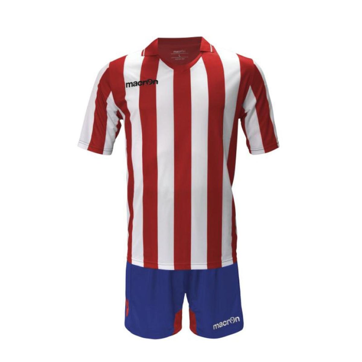 MACRON - Uniforme Fútbol Palermo Macron Rojo-Blanco