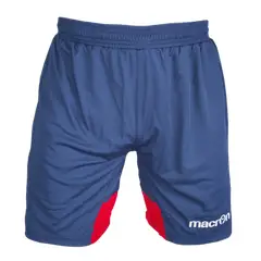 MACRON - Short de Juego Azul Marino-Rojo