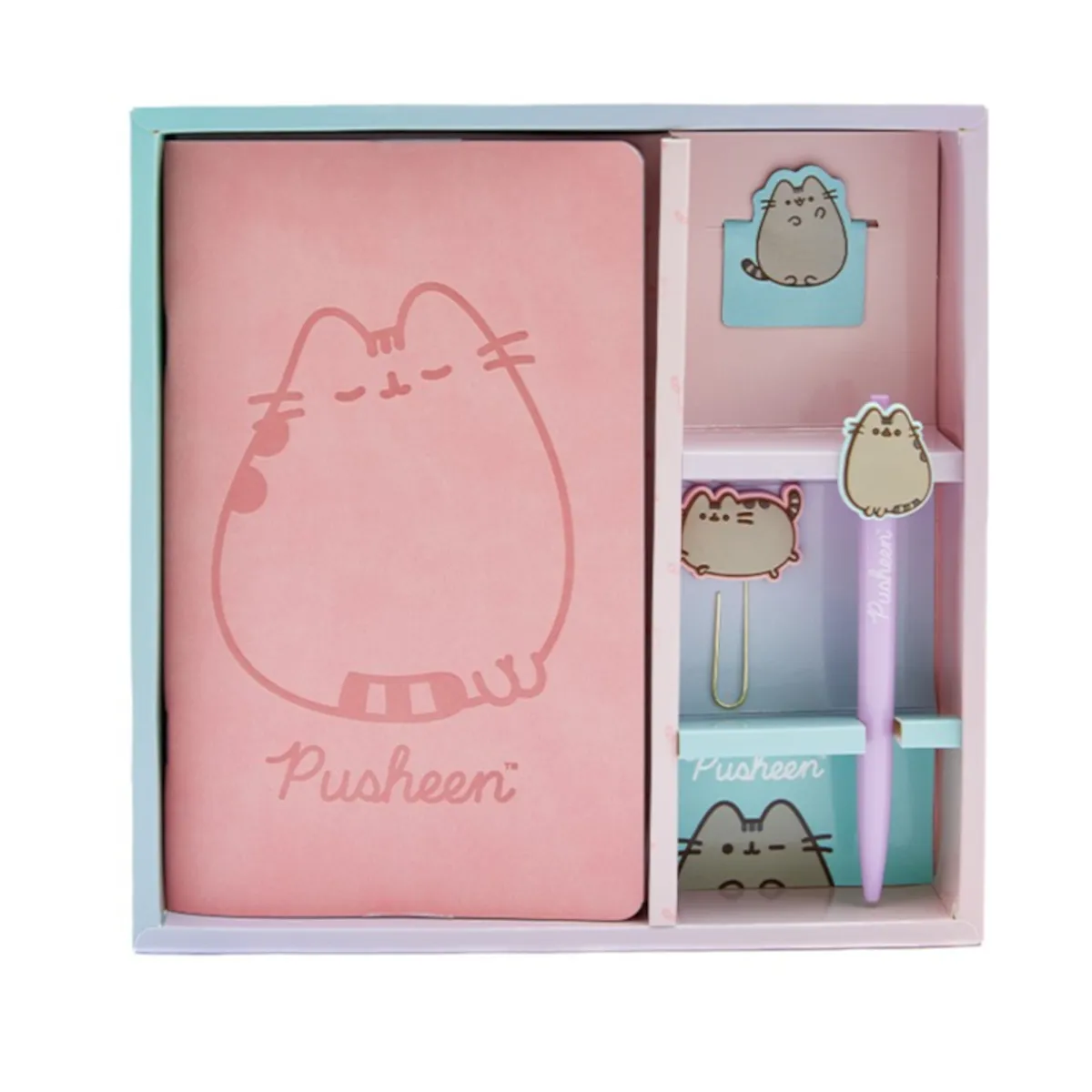 GENERICO - Set Papelería Gato Pusheen