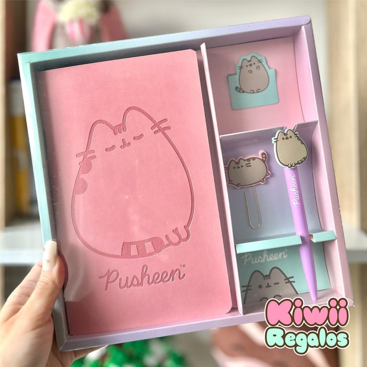 GENERICO - Set Papelería Gato Pusheen