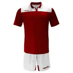 MACRON - Uniforme Fútbol Roma Rojo-Blanco