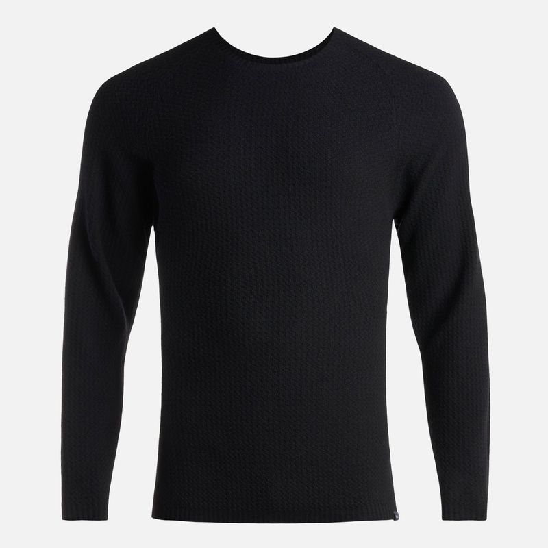 LIPPI - Primera capa Hombre Skintec 3000 Seamless Top Negro Lippi