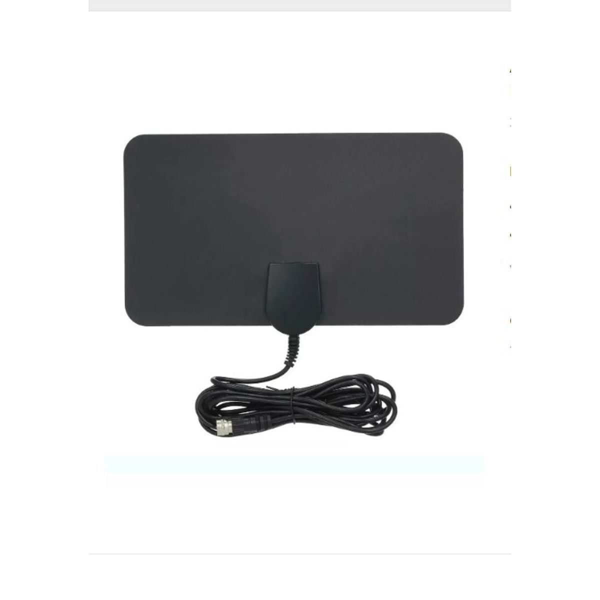 GENERICO - Antena Tv Digital Hd Abierta Interior + 3m Amplificado