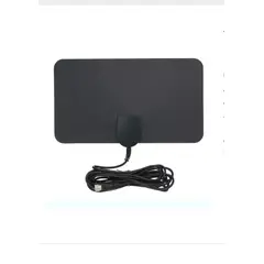 GENERICO - Antena Tv Digital Hd Abierta Interior + 3m Amplificado