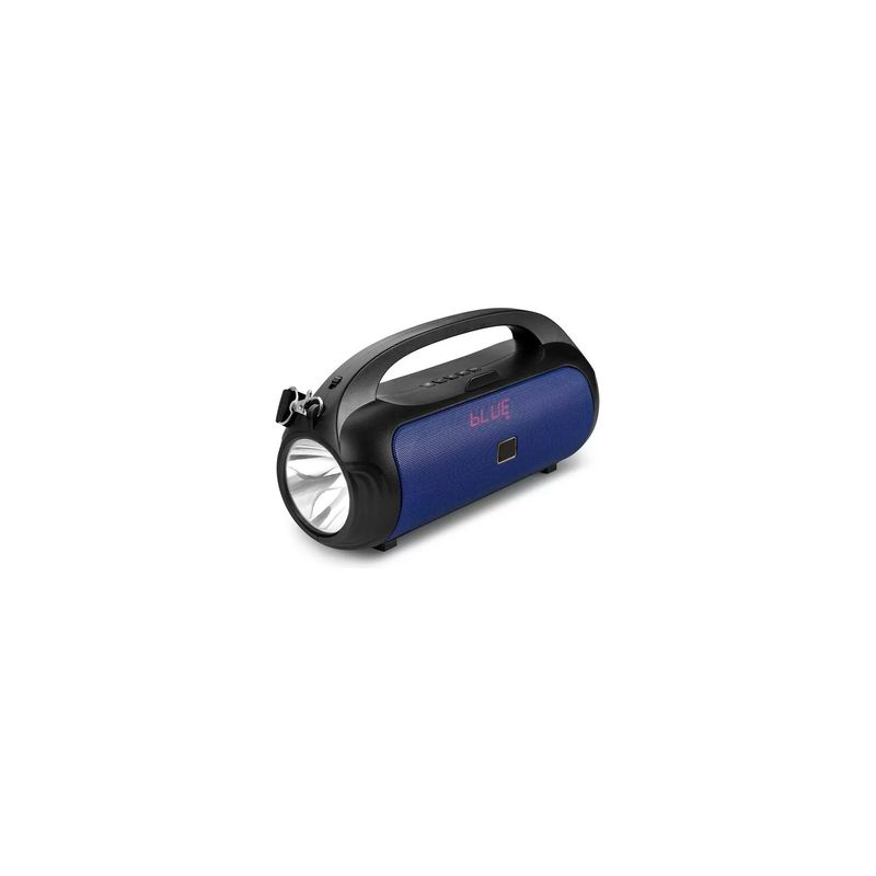 GENERICO - Parlante Solar Bluetooth Linterna Radio Lector Memoria Pro