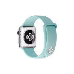 GENERAC - Correa Botón Compatible Iwatch Apple Watch 384041mm Turque