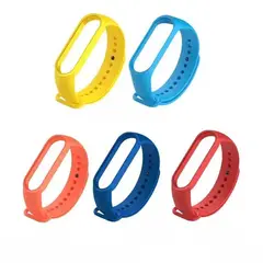 KUANGYE - Pack 5 Correas De Recambio Varios Colores para Xiaomi Mi Band 5/6
