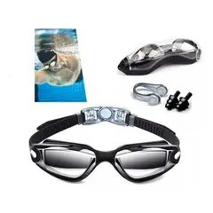 KUANGYE - Gafas De Lente Natación Nadar Protección Uv Antivaho