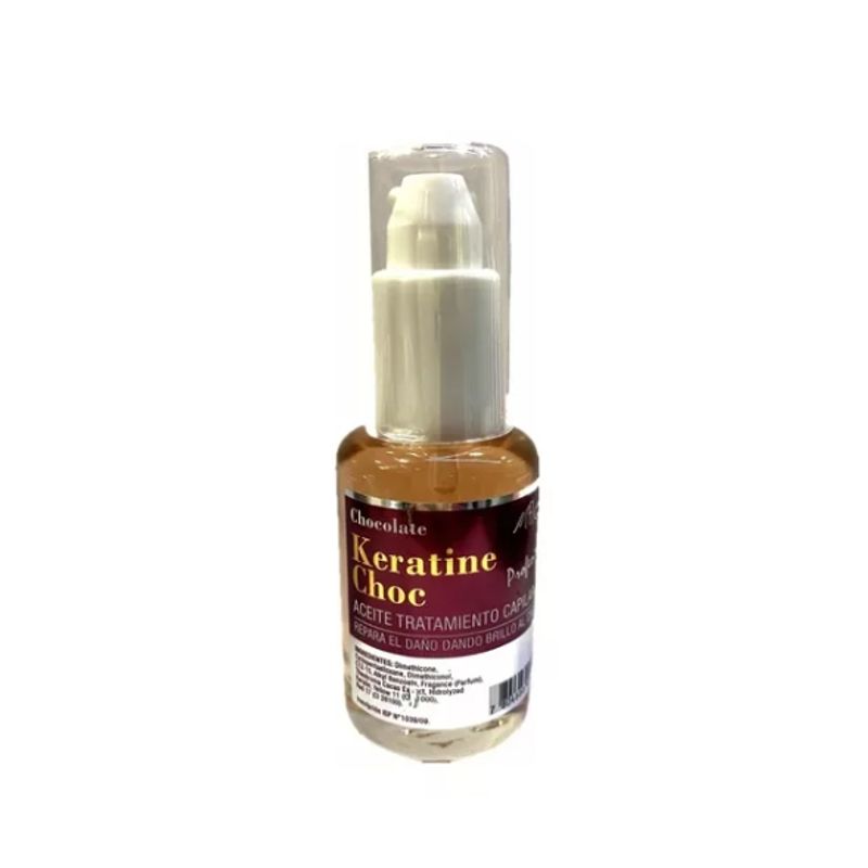 MFLORA - Pack 12 Aceite De keratine Chocolate Flora 30ml