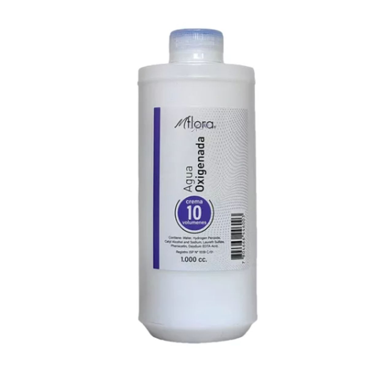 GENERICO - Agua Oxigenada En Crema 1000ml Mflora De 10%