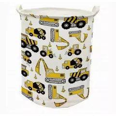 GENERICO - Cesto De Ropa Juguetes Diseños Infantil Canasto Tela