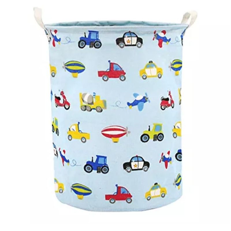 GENERICO - Cesto De Ropa Juguetes Diseños Infantil Canasto Tela
