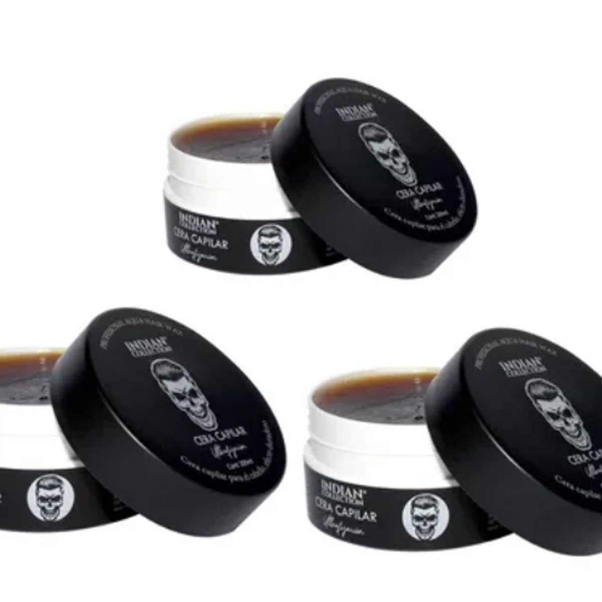 GENERICO - Cera Capilar Para El Cabello 200ml Indian Negro