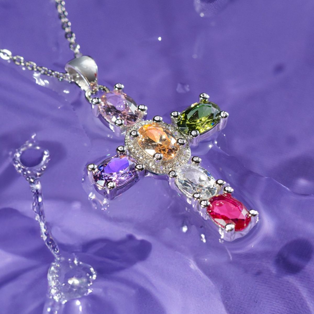 LOTUS SILVER - Collar LP3710-1/1 Lotus Silver Mujer Leros