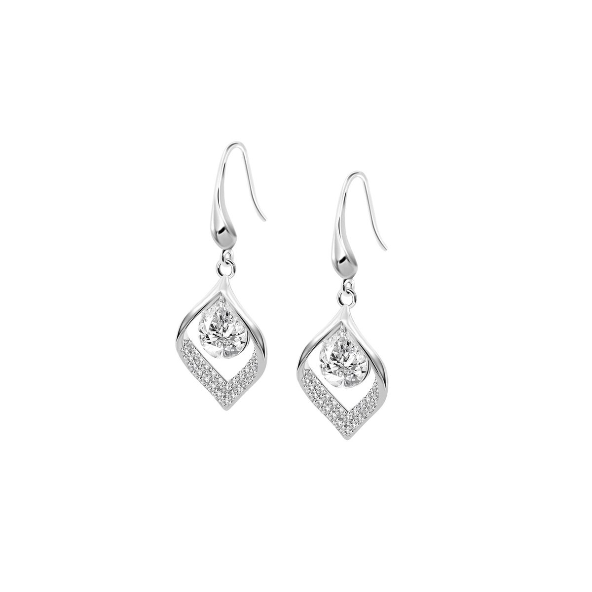 LOTUS SILVER - Aros LP3711-4/1 Lotus Silver Mujer Pure Essential
