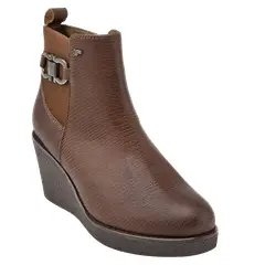 16 HRS - Botin Casual Mujer Marrón
