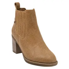 BRUNO ROSSI - Botin Casual Mujer Marrón claro