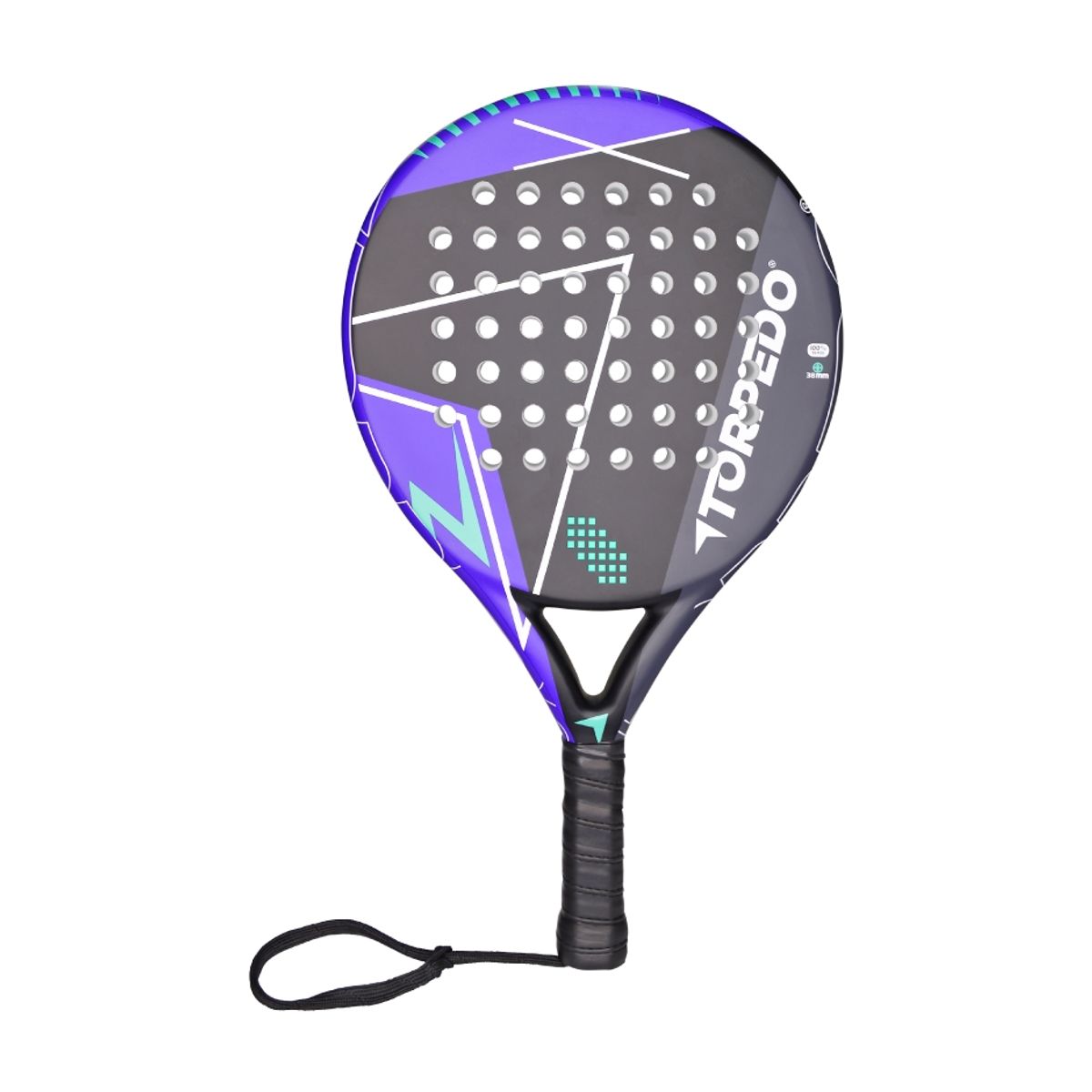 TORPEDO - PALA PADEL TORPEDO AURA GLASS VT-NG-GRIS