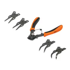 TRUPER - Alicate Pinza Para Anillos 6 PuLG Con 4 Cabezas