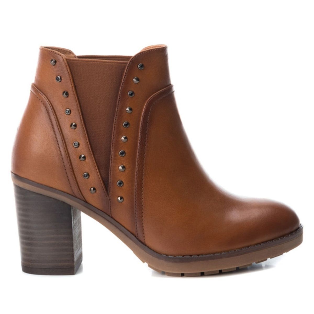 CARMELA - Botines Cuero Consue-6-72 Camel CARMELA