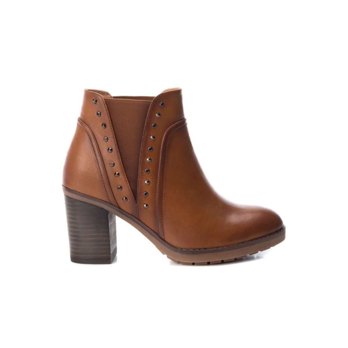CARMELA - Botines Cuero Consue-6-72 Camel CARMELA
