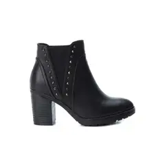 CARMELA - Botines Cuero Consue-6-72 Negro