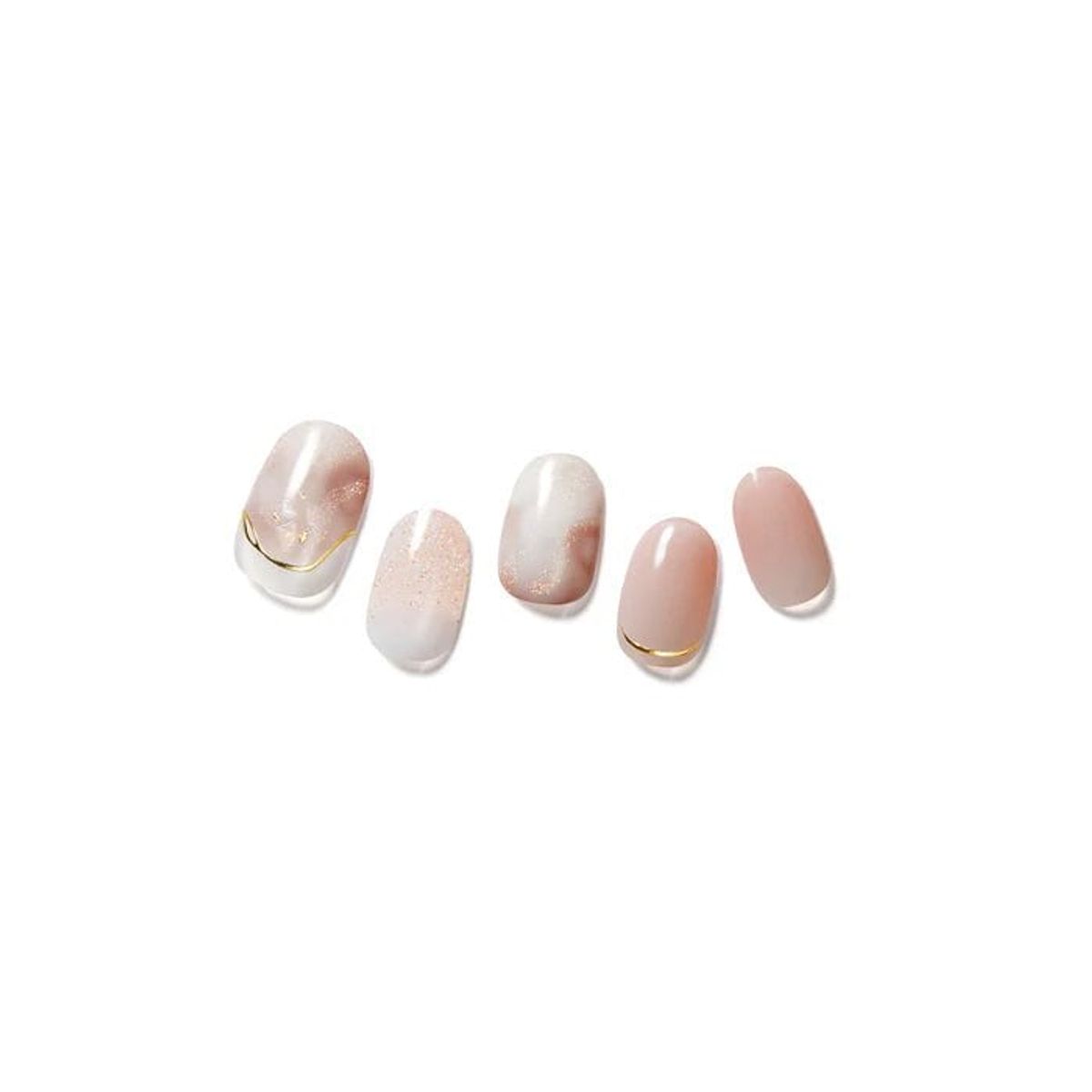DASHING DIVA - Glaze Semi-Cured Gel Nail: ZMA407N Glow latte