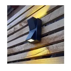 GENERICO - Pack X2 Aplique Pared Muro Luz Led Doble Bidireccional 6w