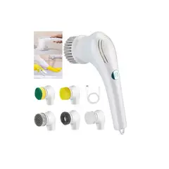 GENERICO - Cepillo Limpieza Electrico Multifuncional Para Cocina 5 En 1