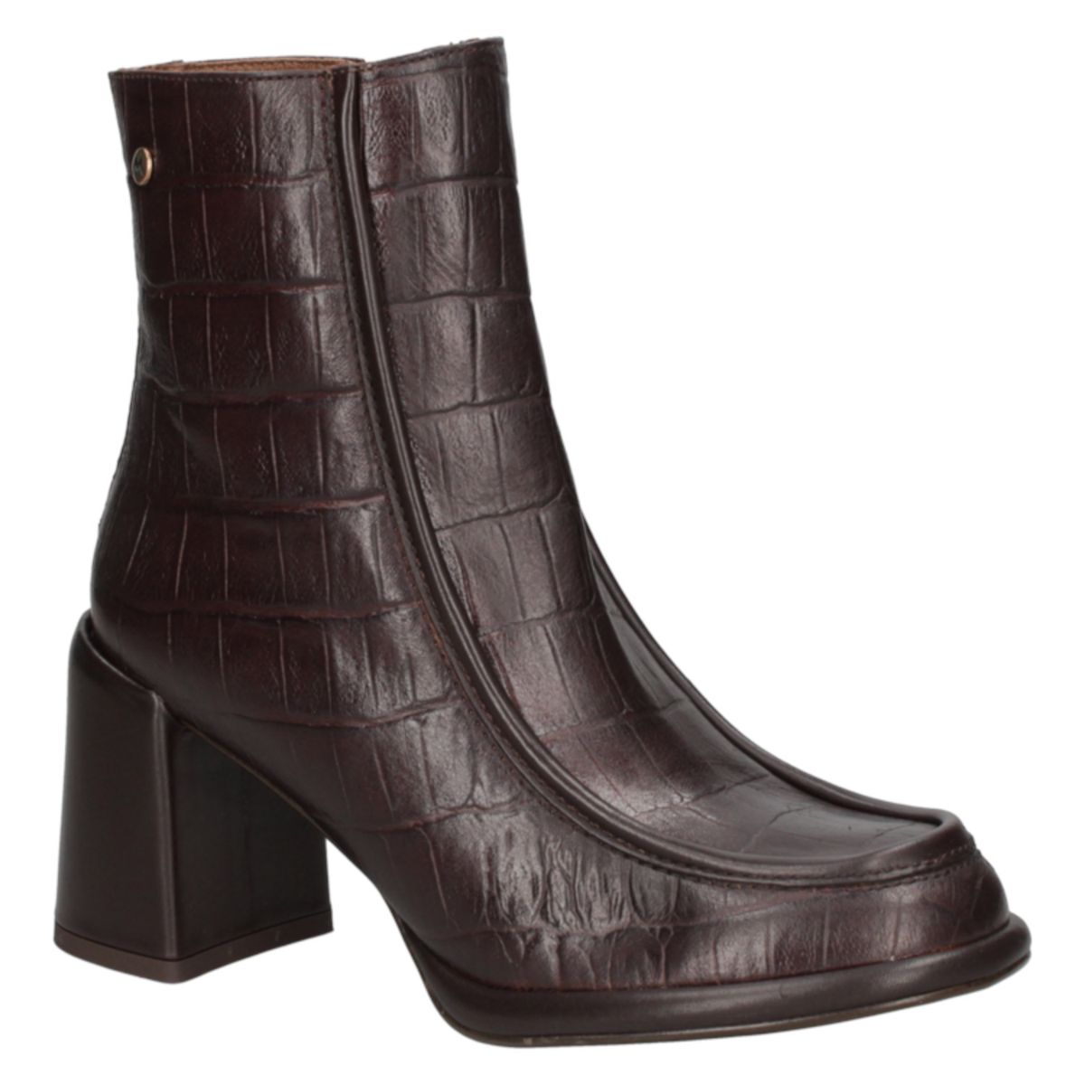 MINGO - Botín Casual Mujer Marrón Mingo