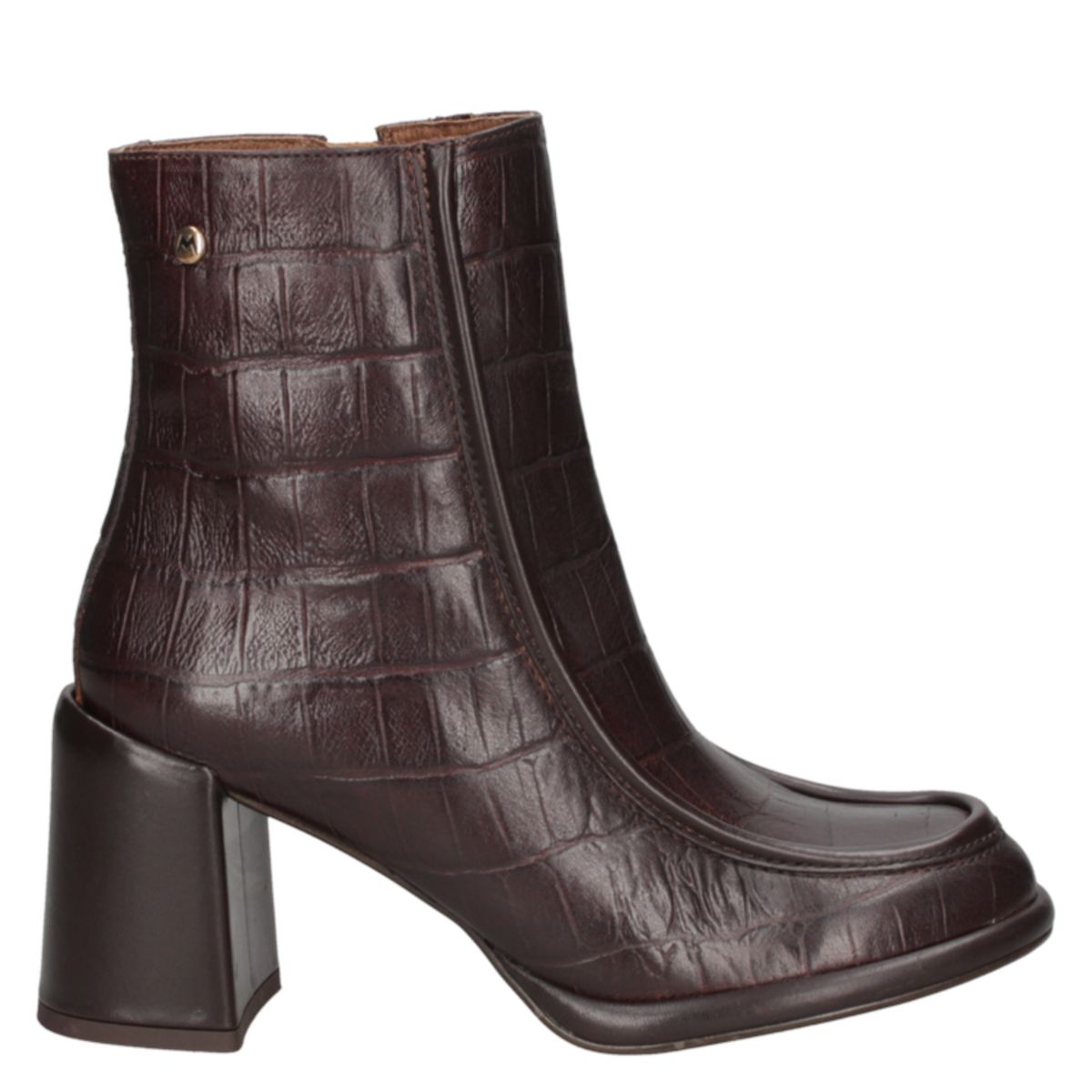 MINGO - Botín Casual Mujer Marrón Mingo