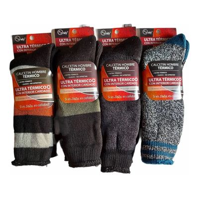 Imagen 2 del producto 3 Pares De Calcetines Hombre Ultra Térmico - Diabeticos - Suaves